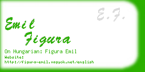 emil figura business card